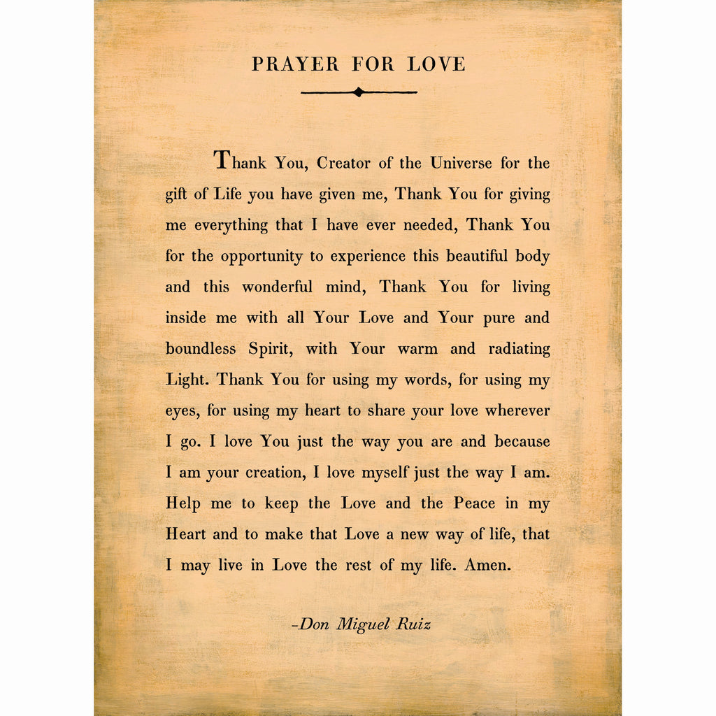 Prayer For Love Art Print