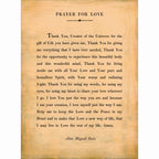 Prayer For Love Art Print