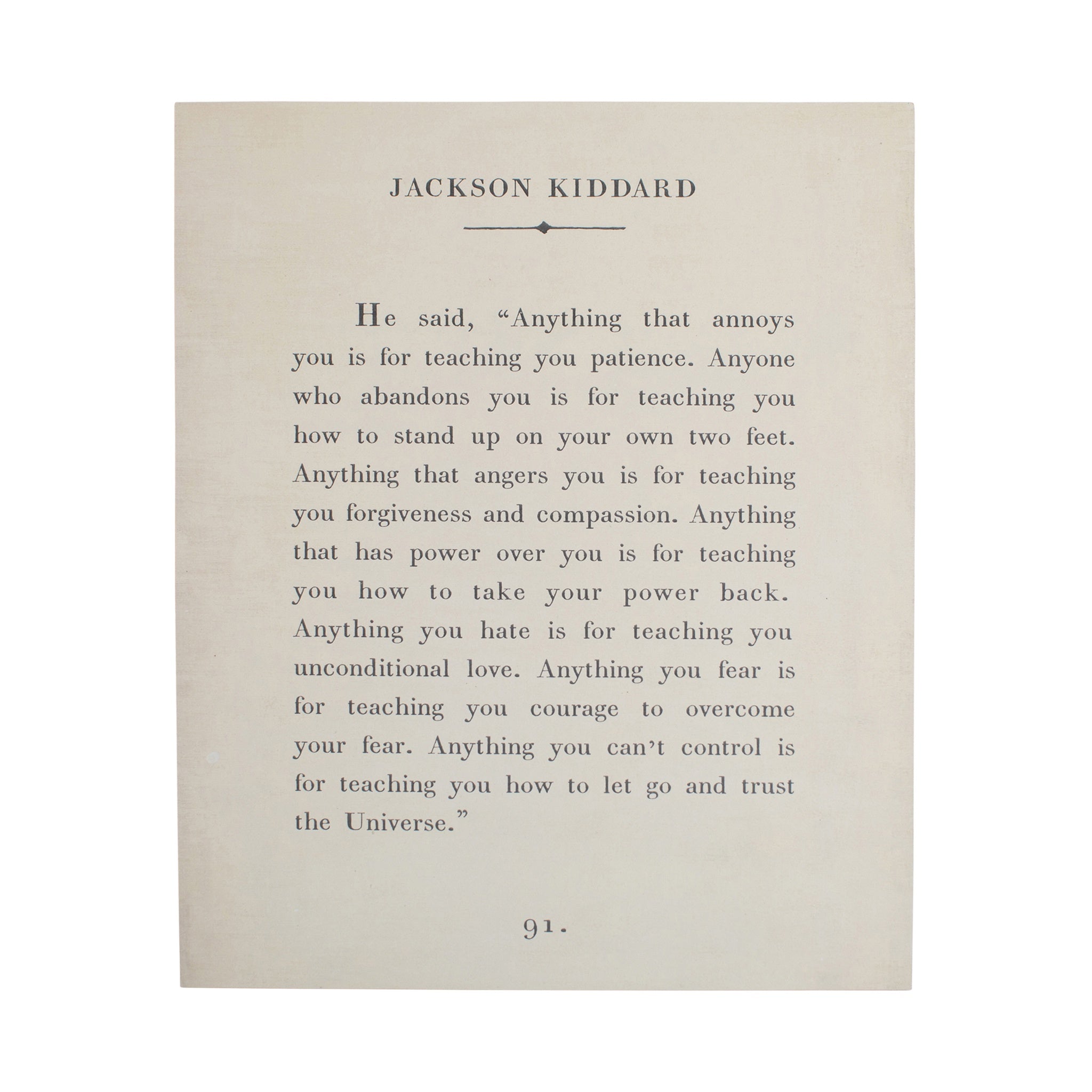 Jackson Kiddard Book Collection Art Poster