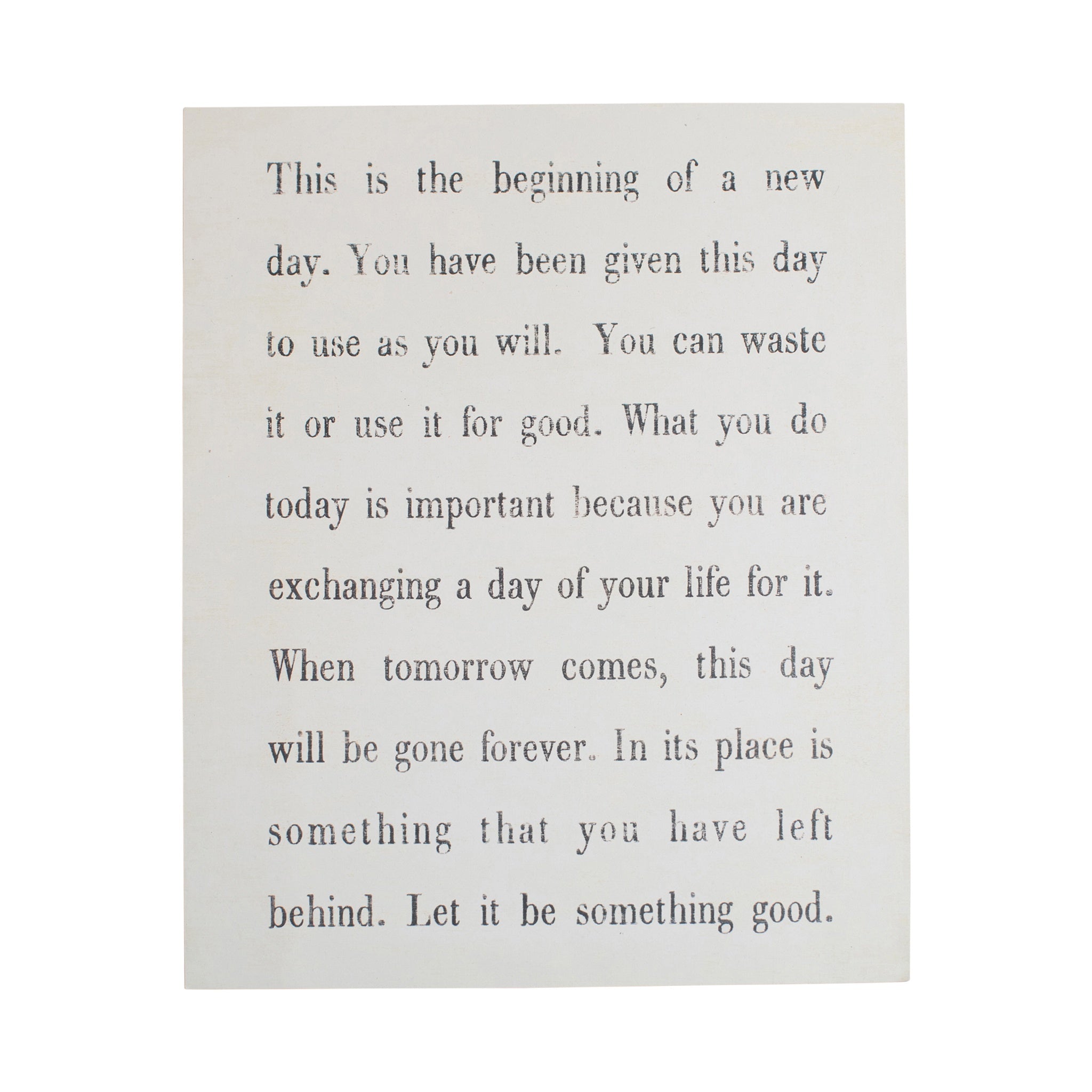 This Is The Beginning Art Poster
