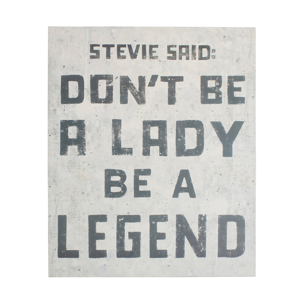 Stevie Said Art Poster