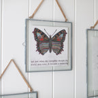 Butterfly Art Poster - 8" x 8"