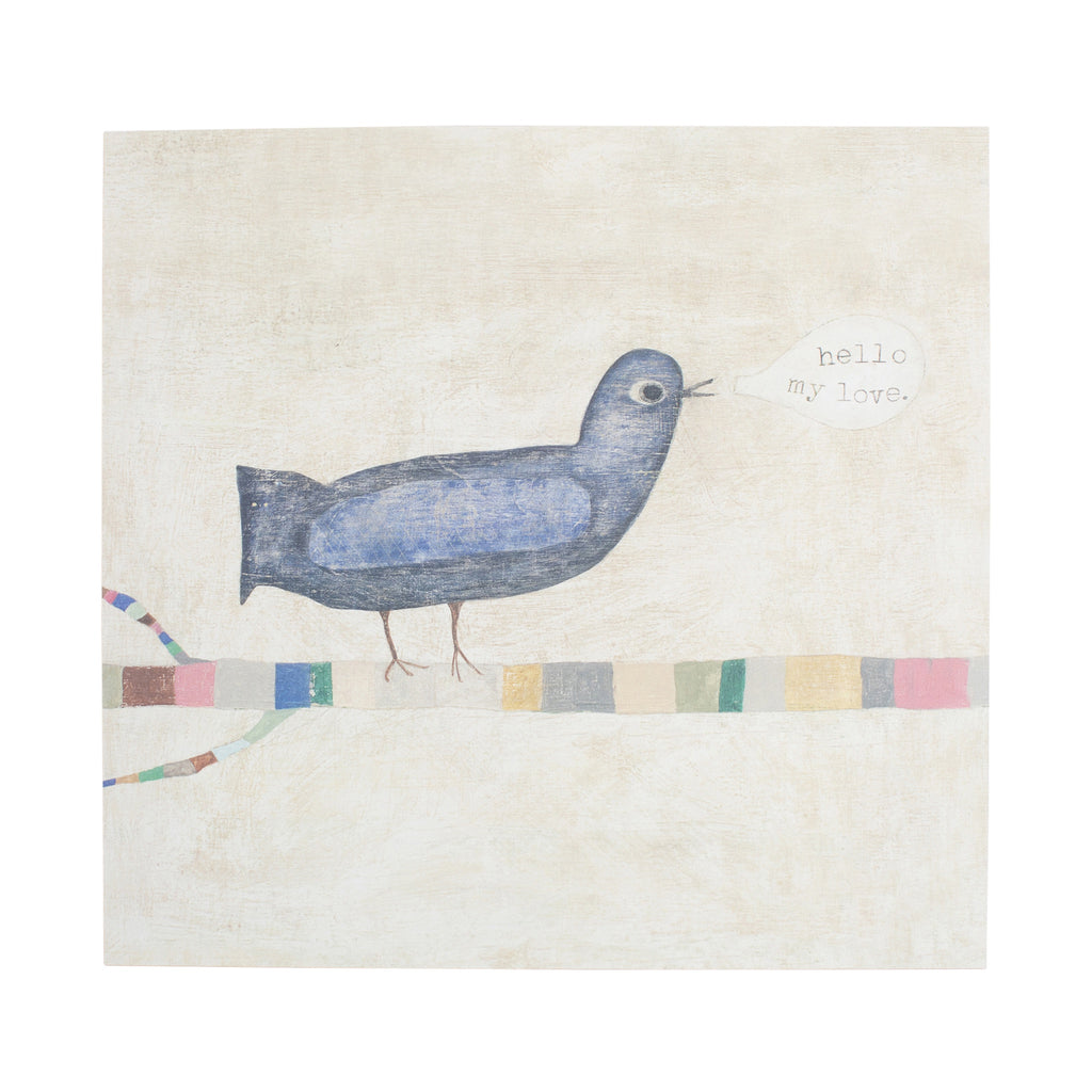 Hello, My Love Art Poster