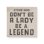 Stevie Said Art Poster