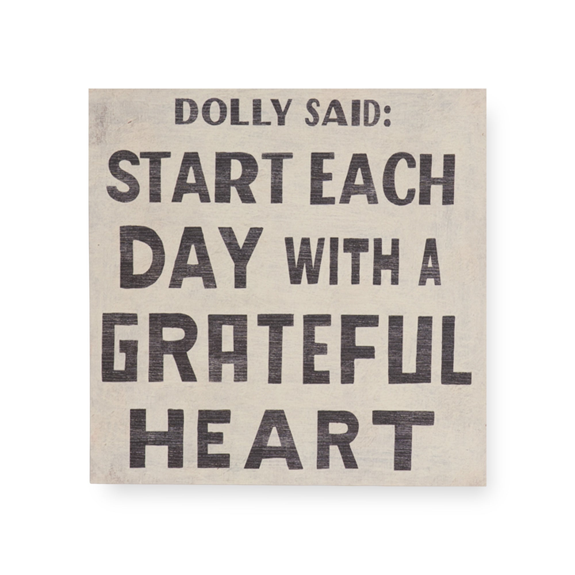 8"x8" Dolly Said Art Poster