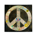 Choose Peace Art Poster - 12" x 12"