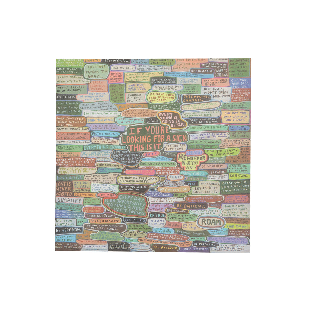 If You Are Looking For A Sign Art Poster