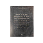 A.A. Milne Book Collection Art Poster