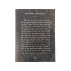 12"x16" Theodore Roosevelt Book Collection Art Poster - Charcoal