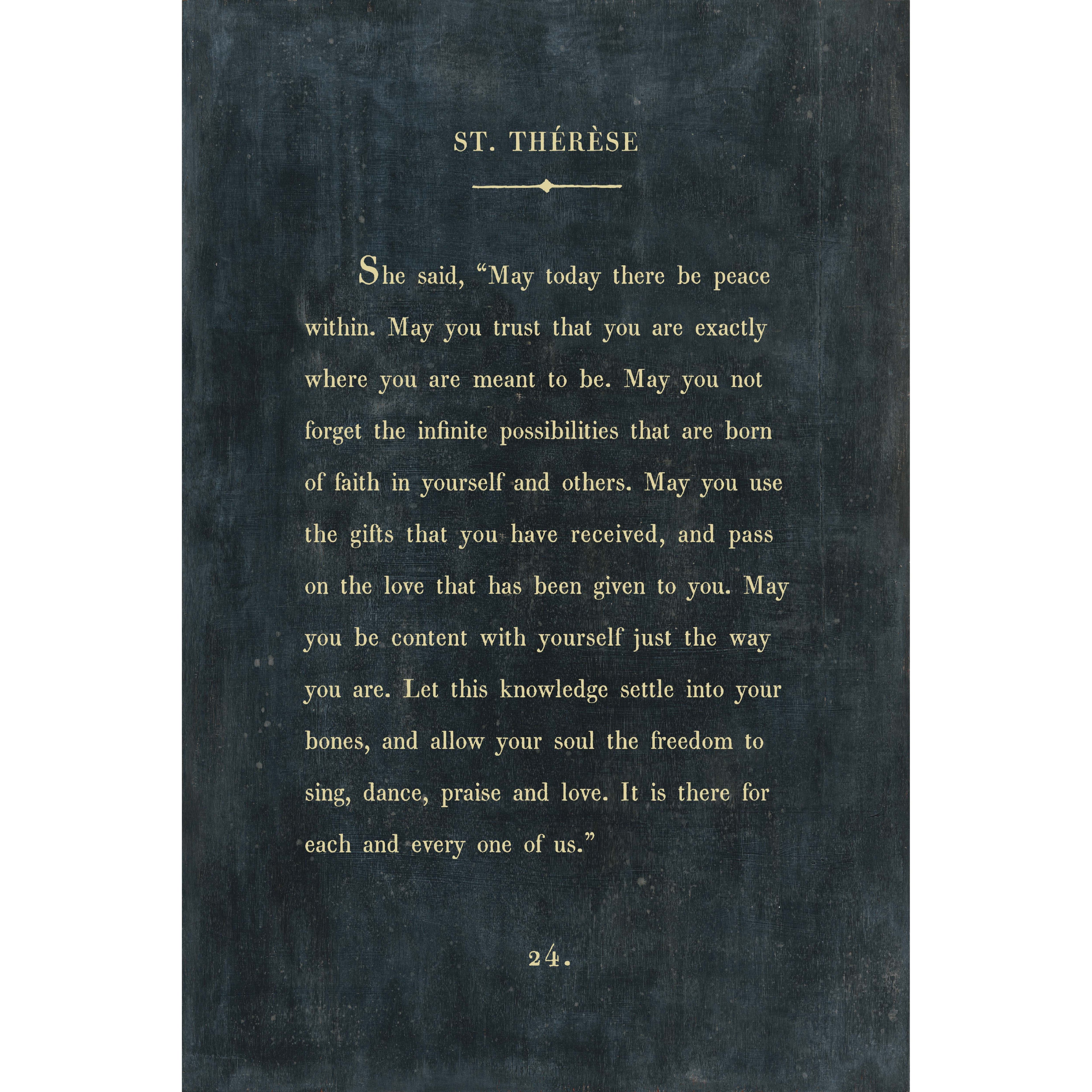 St. Therese- Art Tile Collection