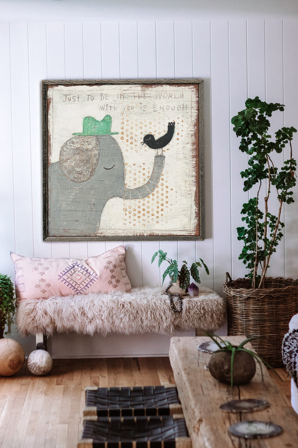 In The World With You Art Print