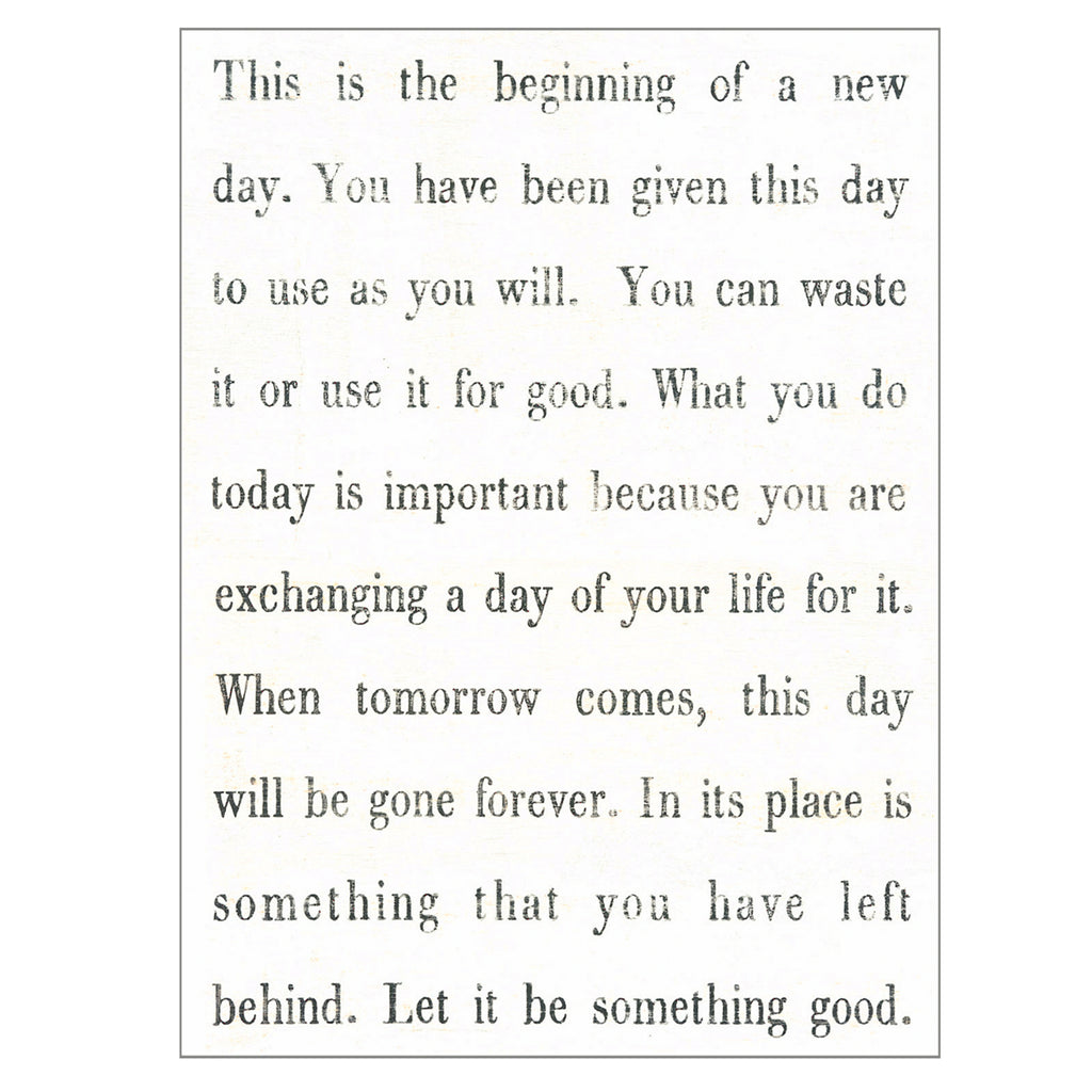 This is The Beginning Art Print