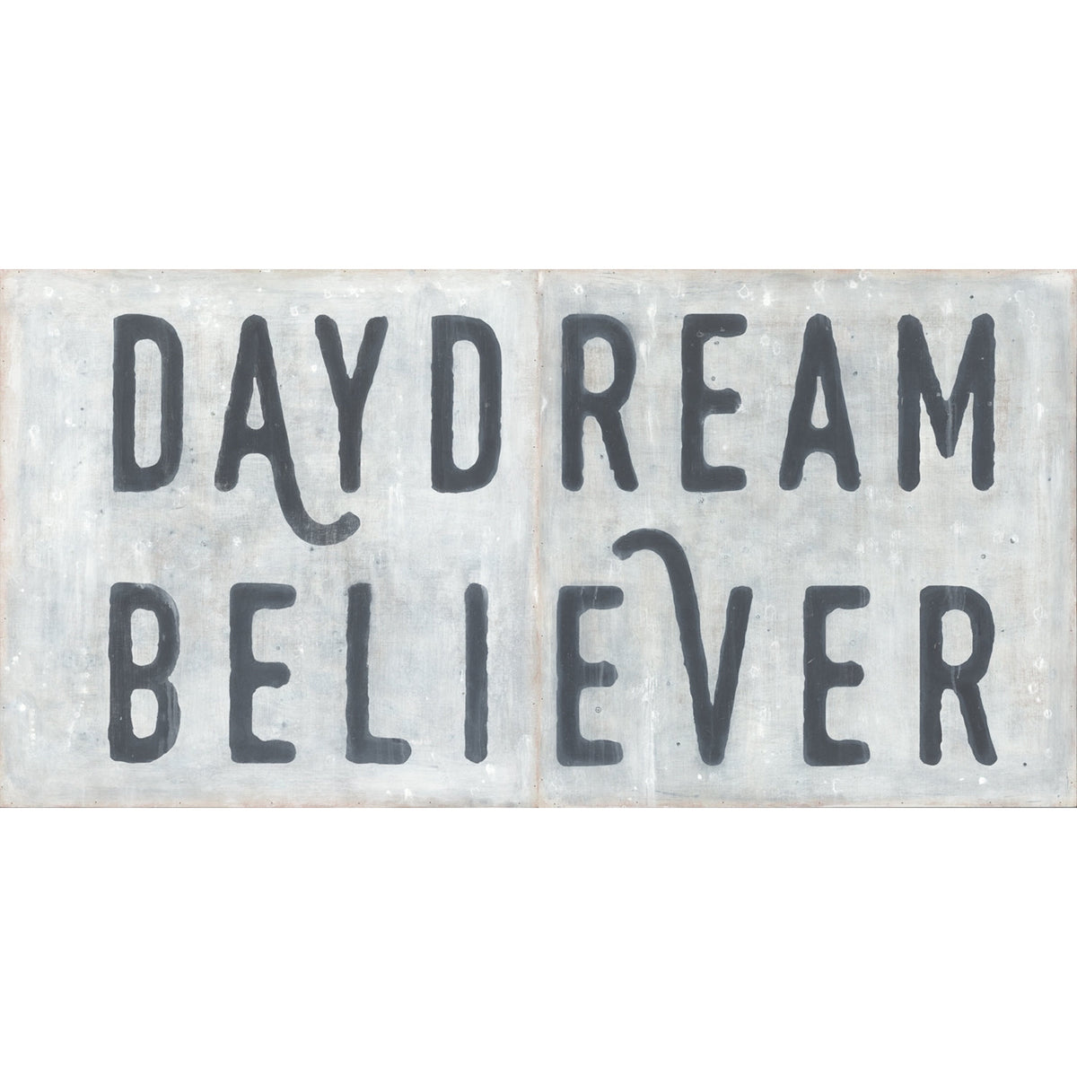 Daydream Believer Art Print in White