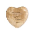 You've Always Had The Power Heart Decoupage Plate