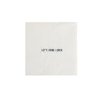 Let's Drink Lunch Cocktail Napkins