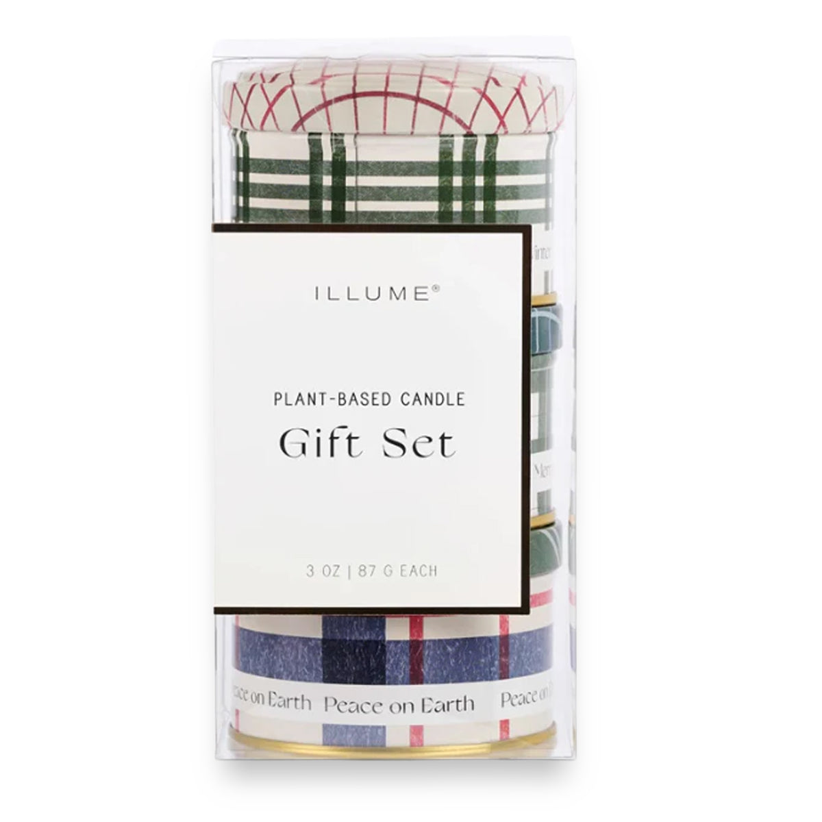 Balsam & Cedar Noble Holiday Tin Trio Gift Set