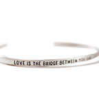 Articles of Love Collection - Silver Cuff