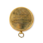 If You Ever Get Lost Compass with Leather Pouch