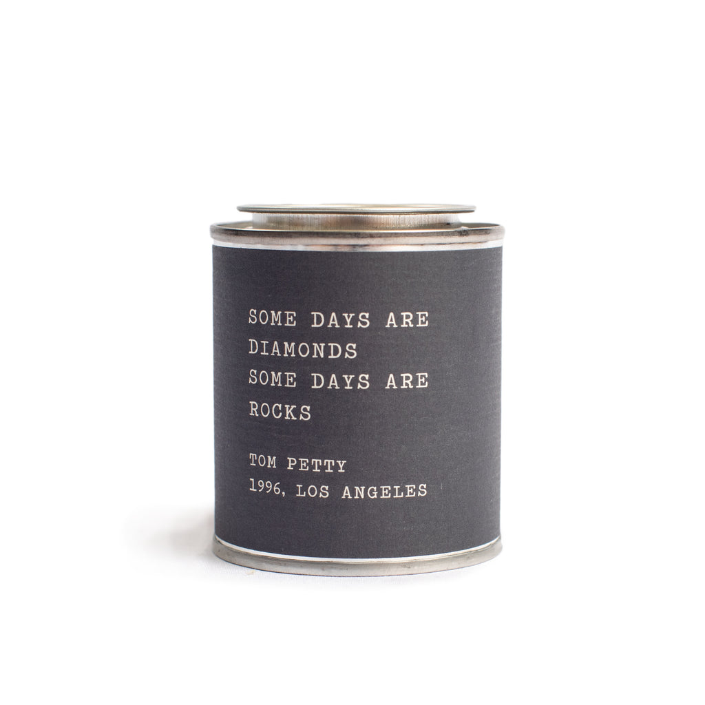 Tom Petty Legends Candle