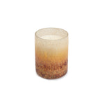 Amber Nag Champa Textured Glass Candle