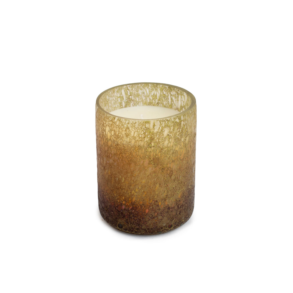 Nag Champa Textured Glass Candle