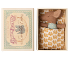 Sleepy Wakey Baby Mouse in Matchbox - Blue