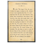 Charles Swindoll - Book Collection (Grey Wood) - Art Print