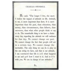 Charles Swindoll - Book Collection (Grey Wood) - Art Print