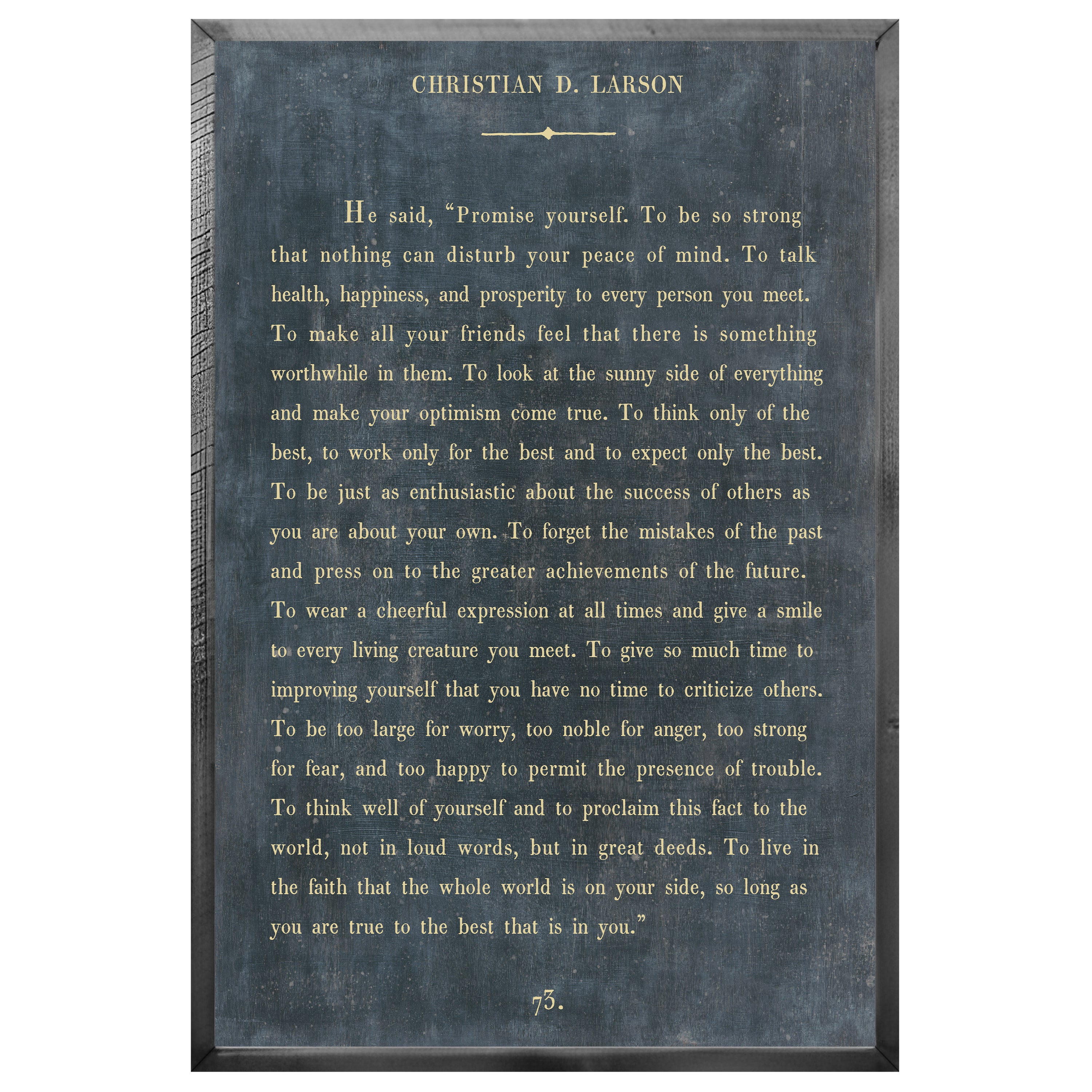 Christian D. Larson - Book Collection