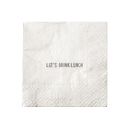 Let's Drink Lunch Cocktail Napkins