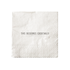 Let's Drink Lunch Cocktail Napkins