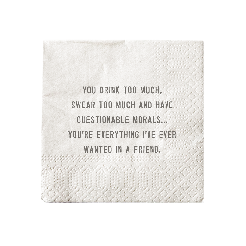 Let's Drink Lunch Cocktail Napkins
