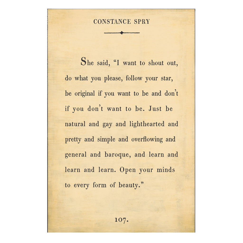 Constance Spry - Book Collection - Art Print