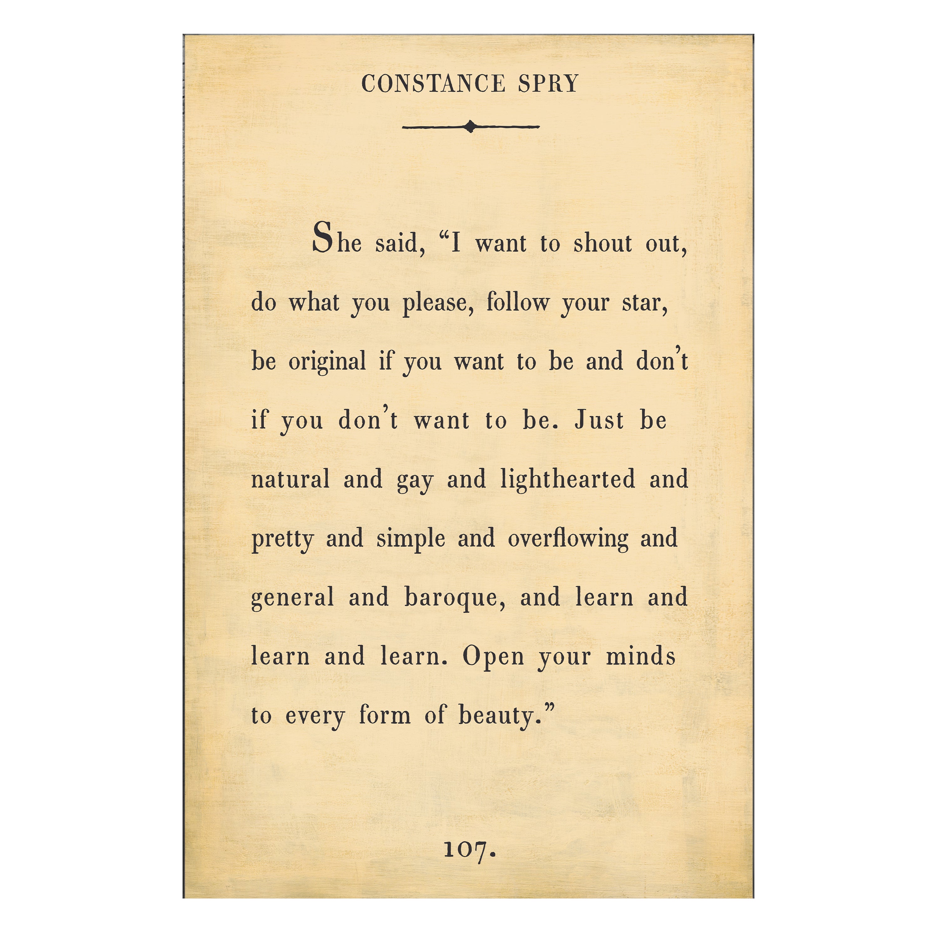 Constance Spry - Book Collection - Art Print