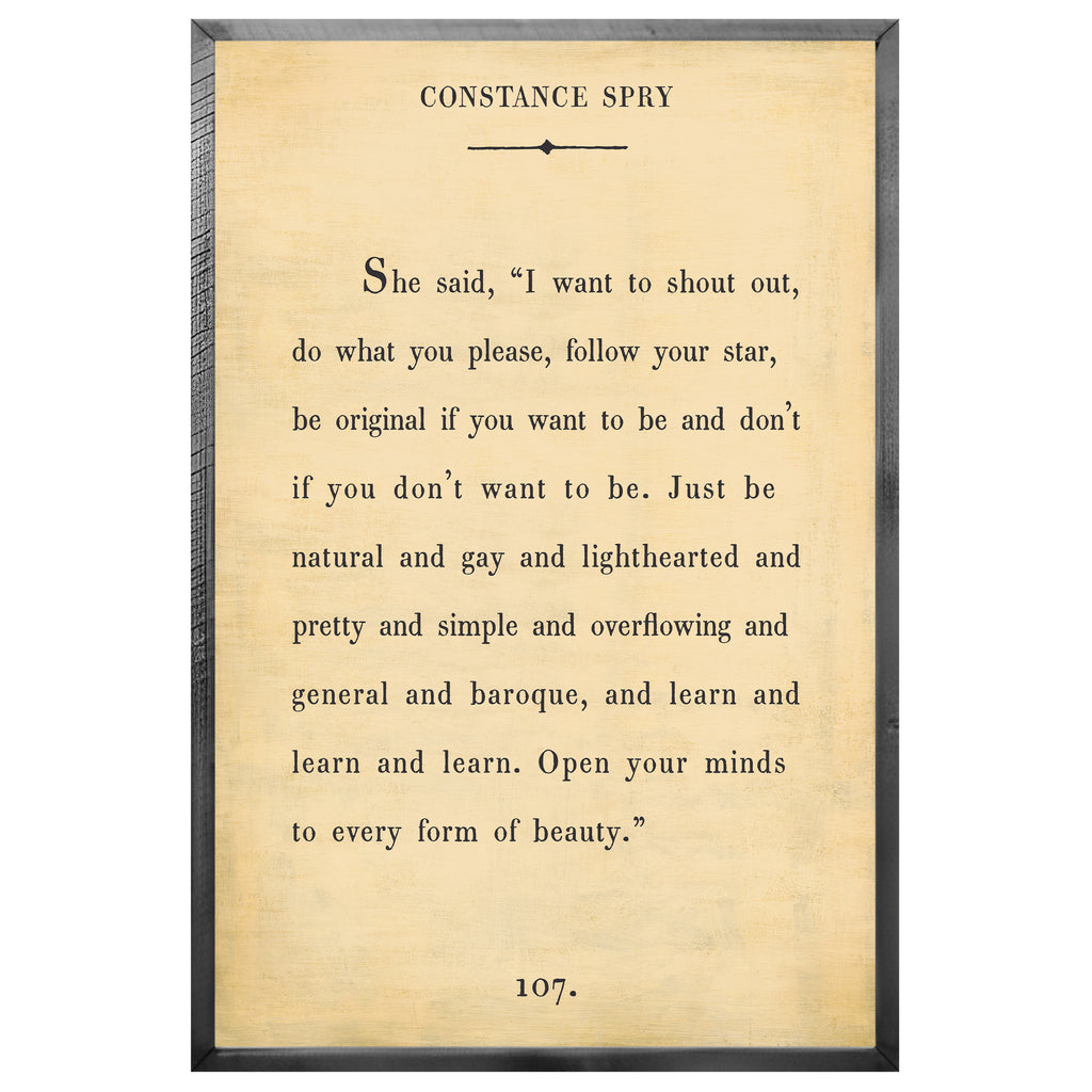 Constance Spry Art Print - Book Collection