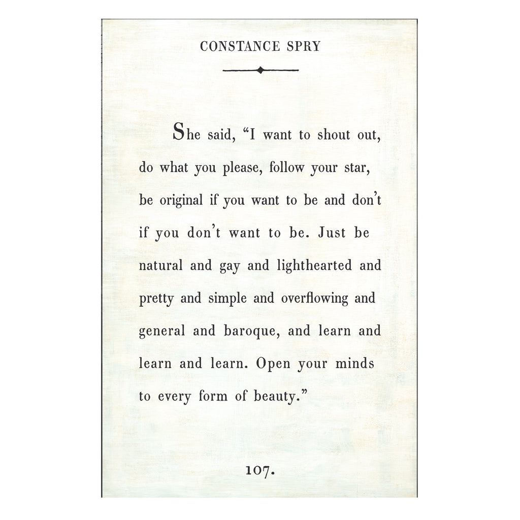 Constance Spry - Book Collection - Art Print