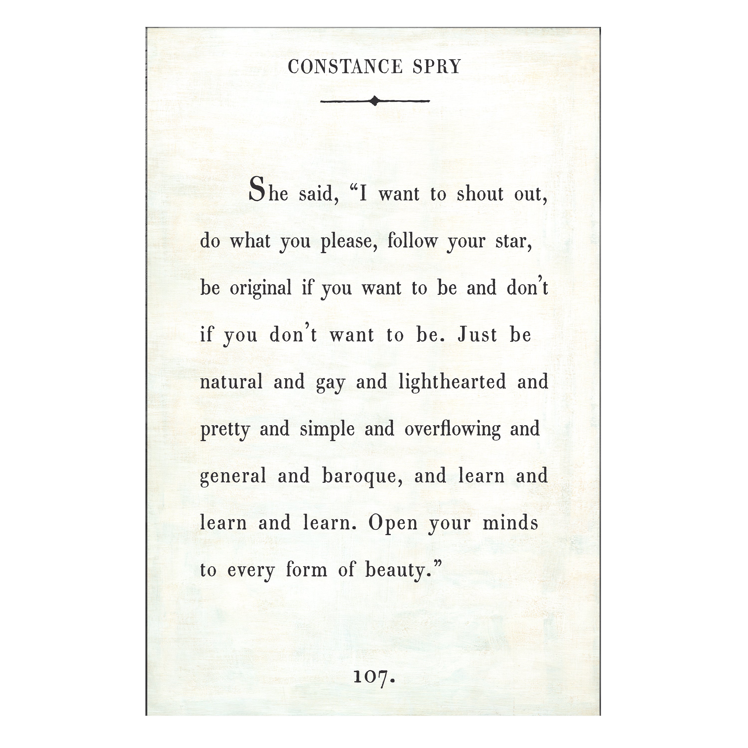 Constance Spry - Book Collection - Art Print