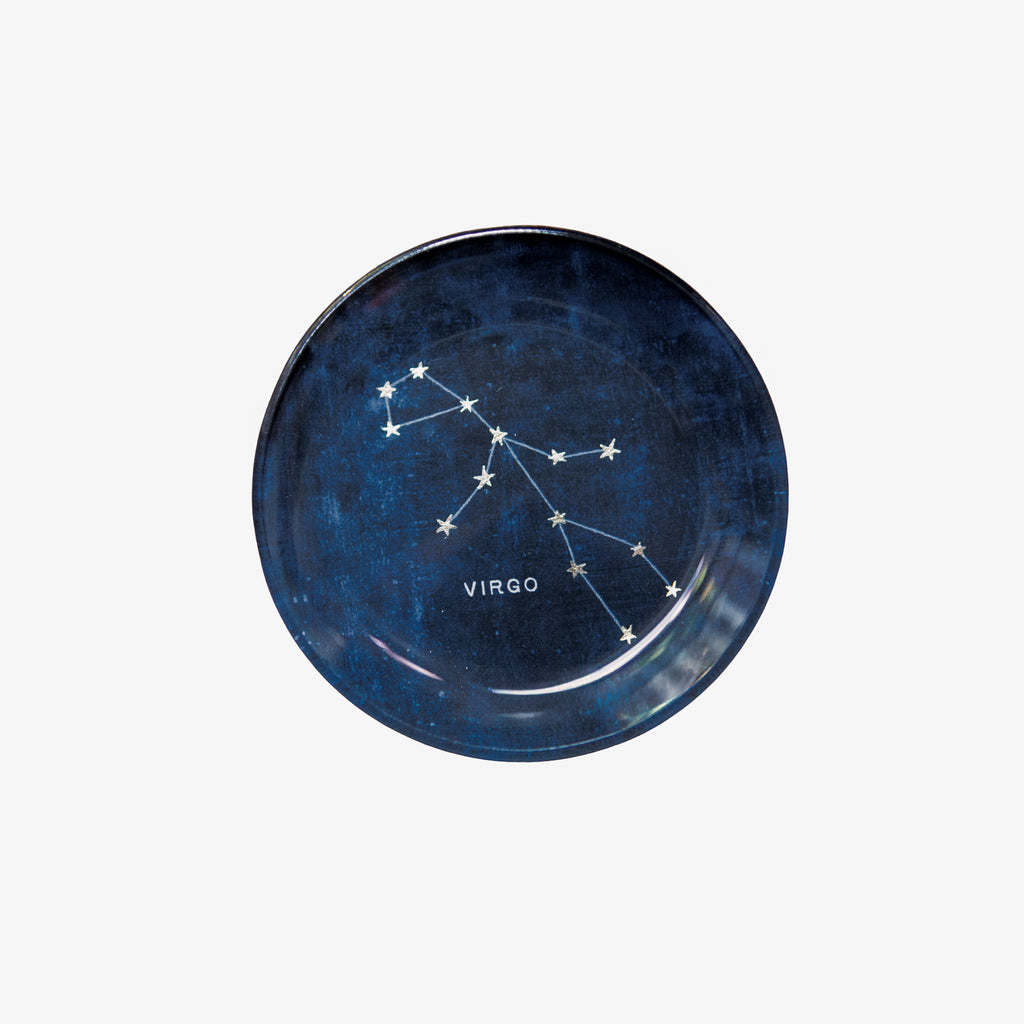 Constellations Mini Round Decoupage Plate
