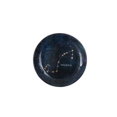 Constellations Mini Round Decoupage Plate