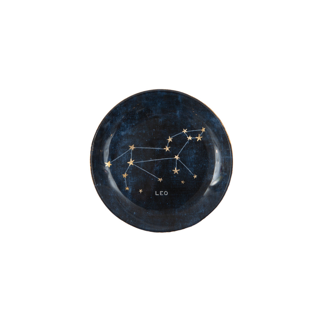Constellations Mini Round Decoupage Plate