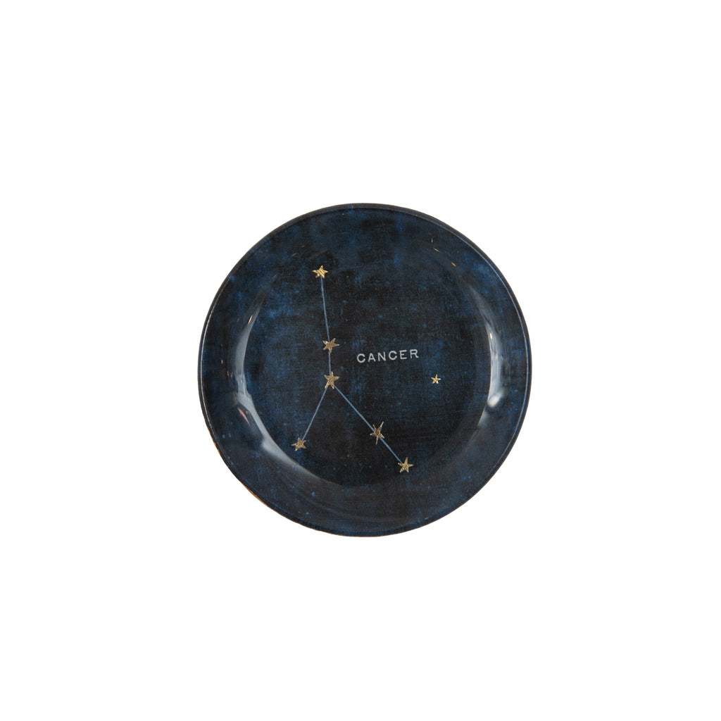 Constellations Mini Round Decoupage Plate