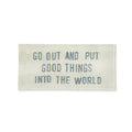 Good Things Rectangle Decoupage Plate