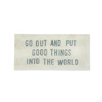 Good Things Rectangle Decoupage Plate