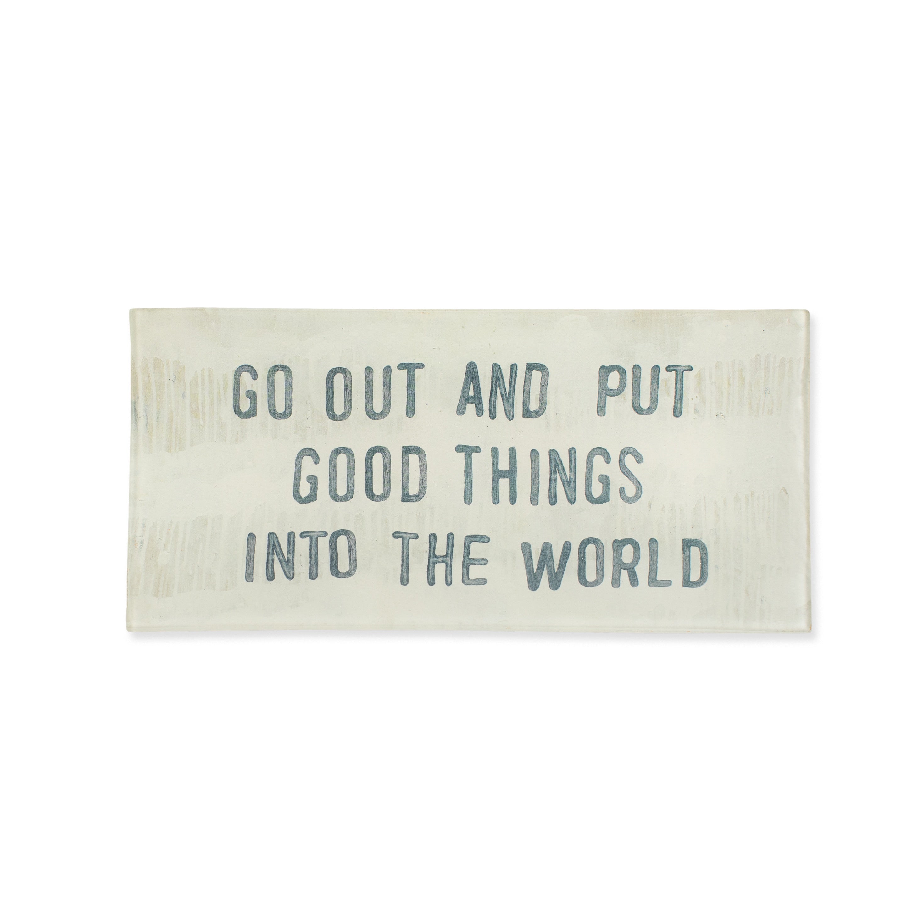 Good Things Rectangle Decoupage Plate