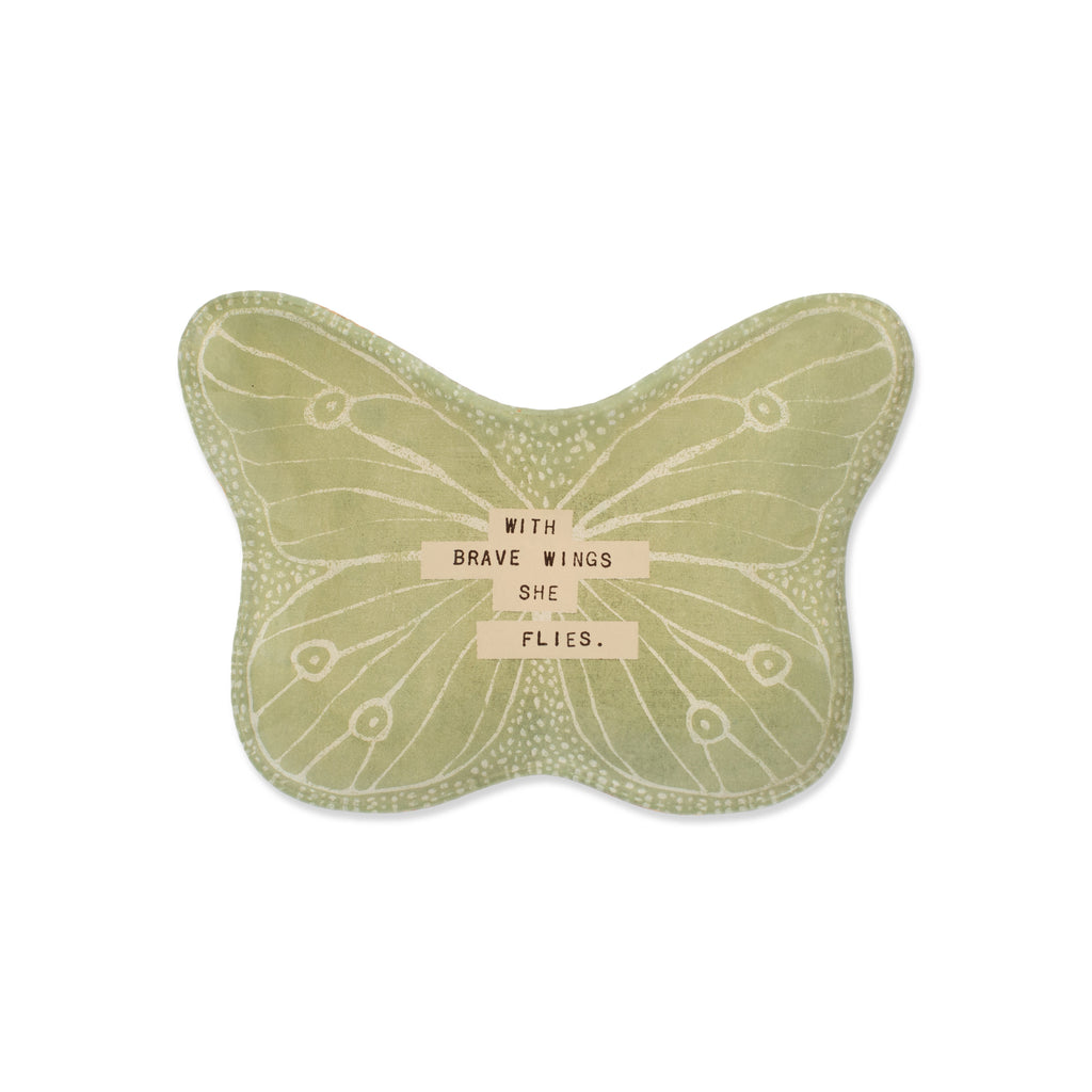 Butterfly Decoupage Plate