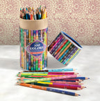 100 Colors Double-Sided Pencils (50ct)
