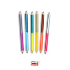 Butterflies 6 Jumbo Double-Sided Pencils