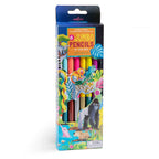 Rainforest 6 Jumbo Double-Sided Color Pencils