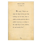 Dalai Lama - Book Collection - Art Print