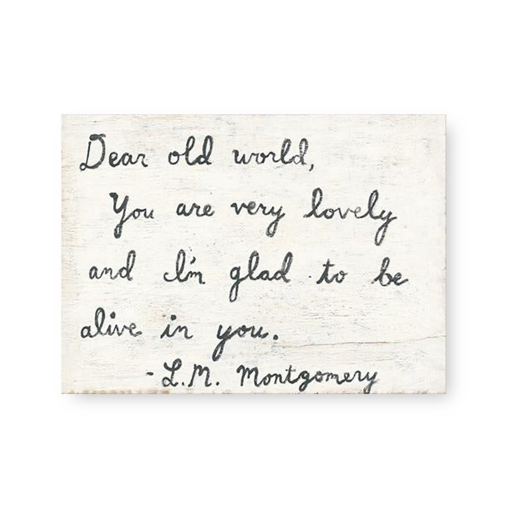 Dear Old World Art Tile Collection